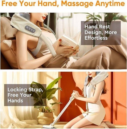 Electric Neck Massager With Heat - Neck And