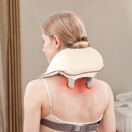 Electric Neck Massager With Heat - Neck And
