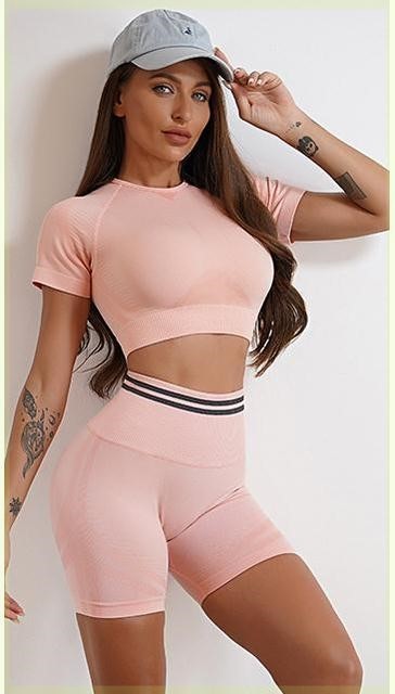 Seamless Sports Set For Women Workout Outfit