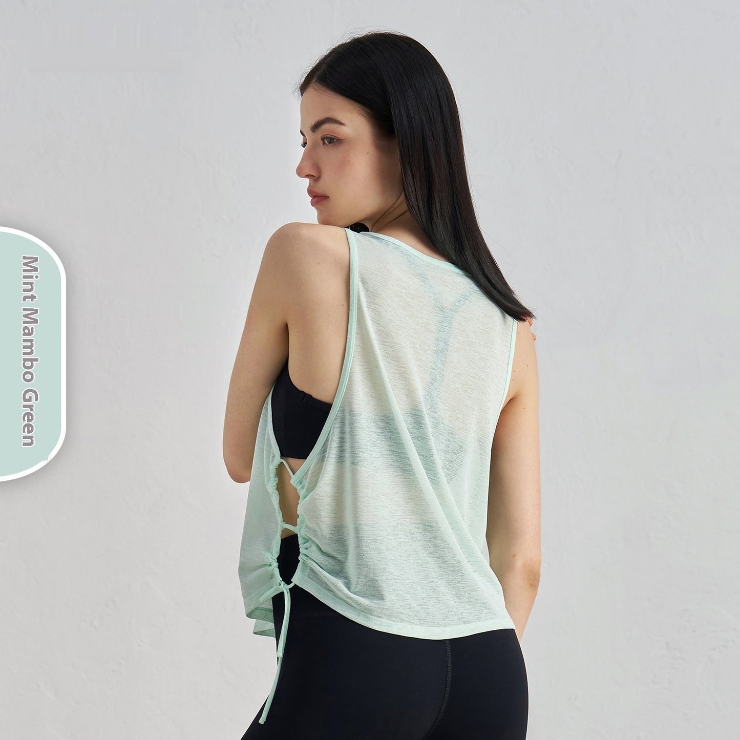 Bunchy Yarn Yoga Blouse Sport Waistcoat For