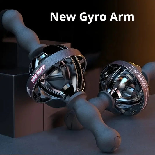 1pc Black Gyro Fitness Trainer  Stainless Steel