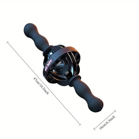 1pc Black Gyro Fitness Trainer  Stainless Steel
