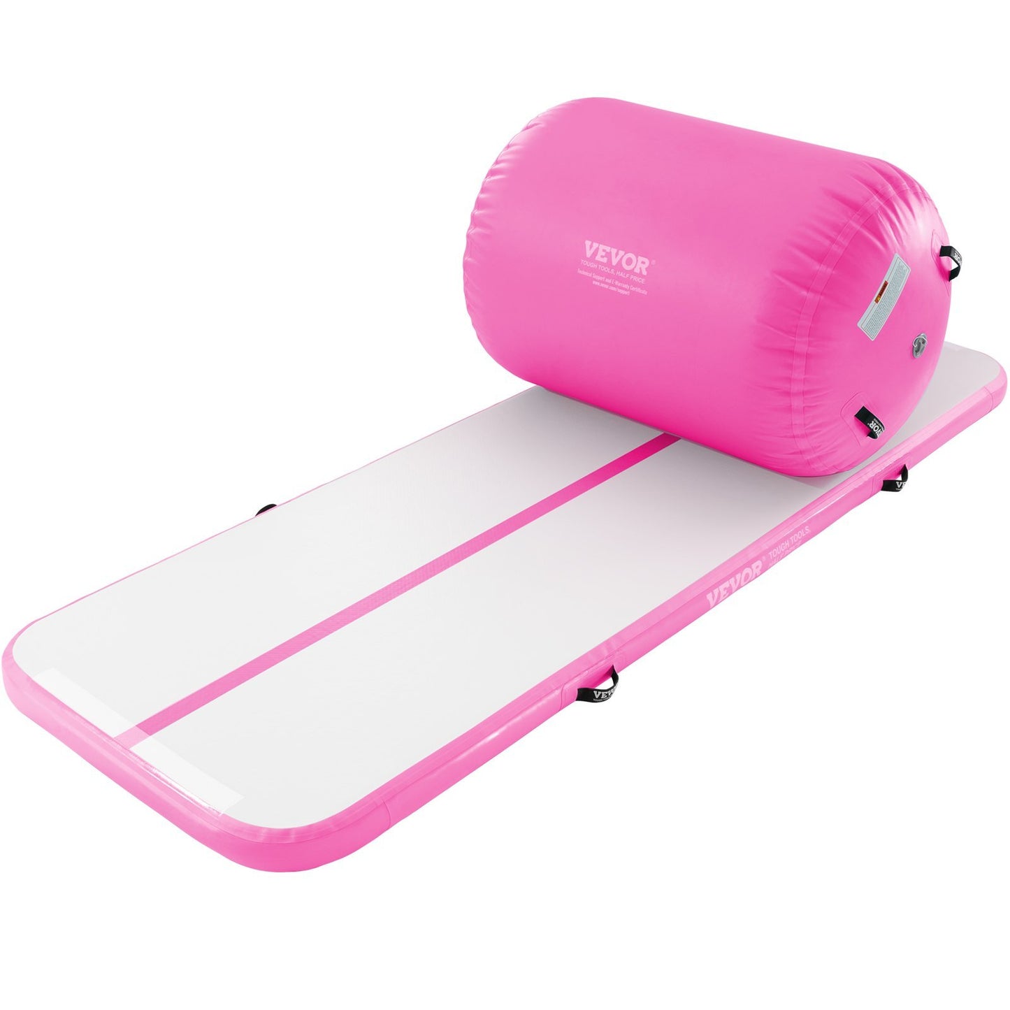 VEVOR Inflatable Gymnastics Air Mat Set, 2 PCS