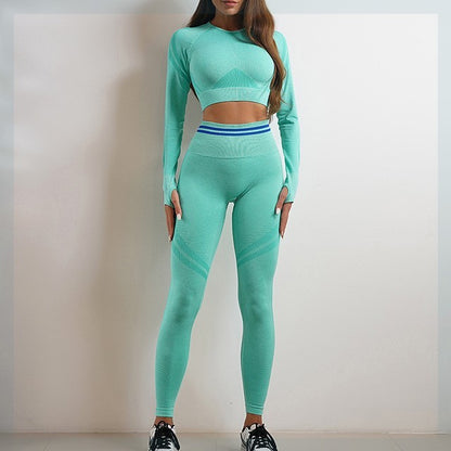 Seamless Sports Set For Women Workout Outfit